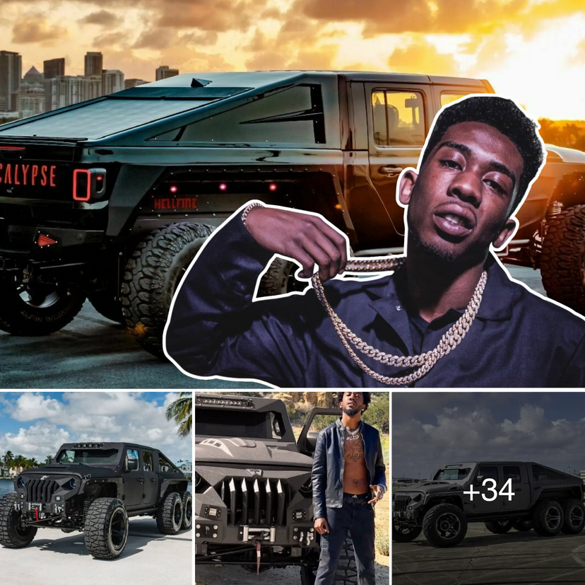 Desiigner’s 2021 Apocalypse Hellfire 6×6: A Hip-Hop Artist’s Ultimate Supercar